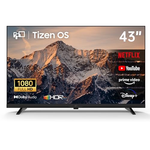 FPD 43 Inch Smart TV, 1080p FHD Tizen OS with Built-in Streaming